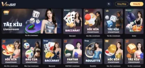 Sòng bài trực tuyến được đầu tư vô cùng chuyên nghiệp