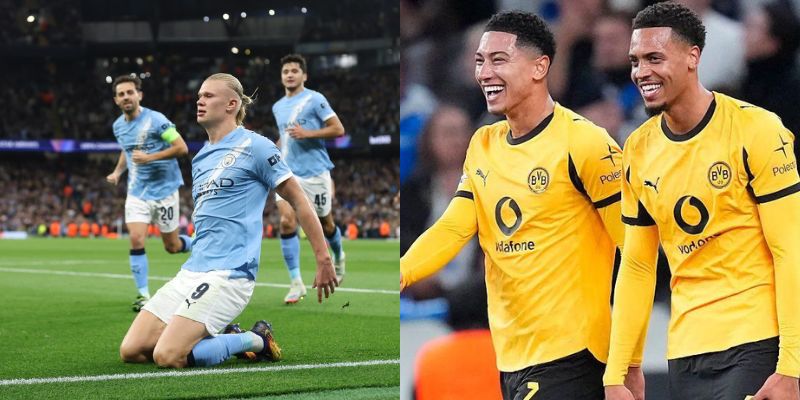Man City vs Dortmund sẽ là trận đấu hấp dẫn